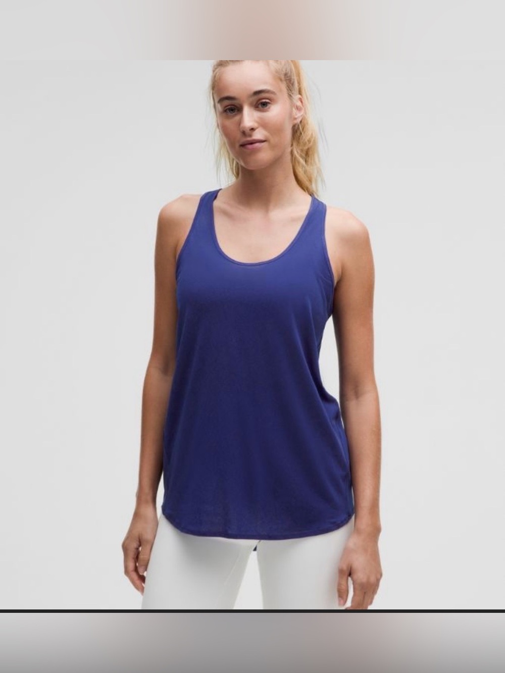 Lululemon Essential Tank *Pleated in Larkspur - Picture 3 of 8